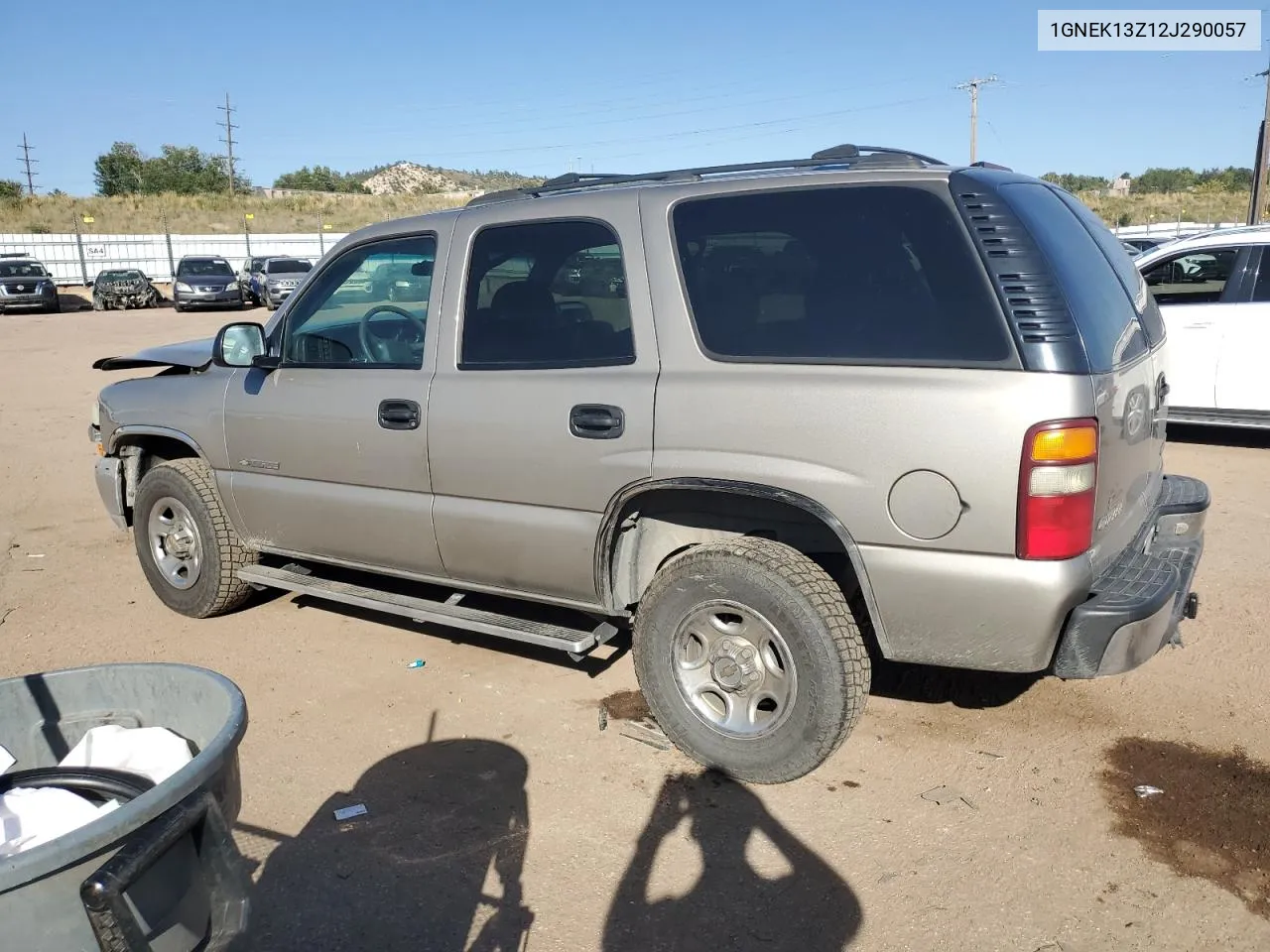 2002 Chevrolet Tahoe K1500 VIN: 1GNEK13Z12J290057 Lot: 73997224