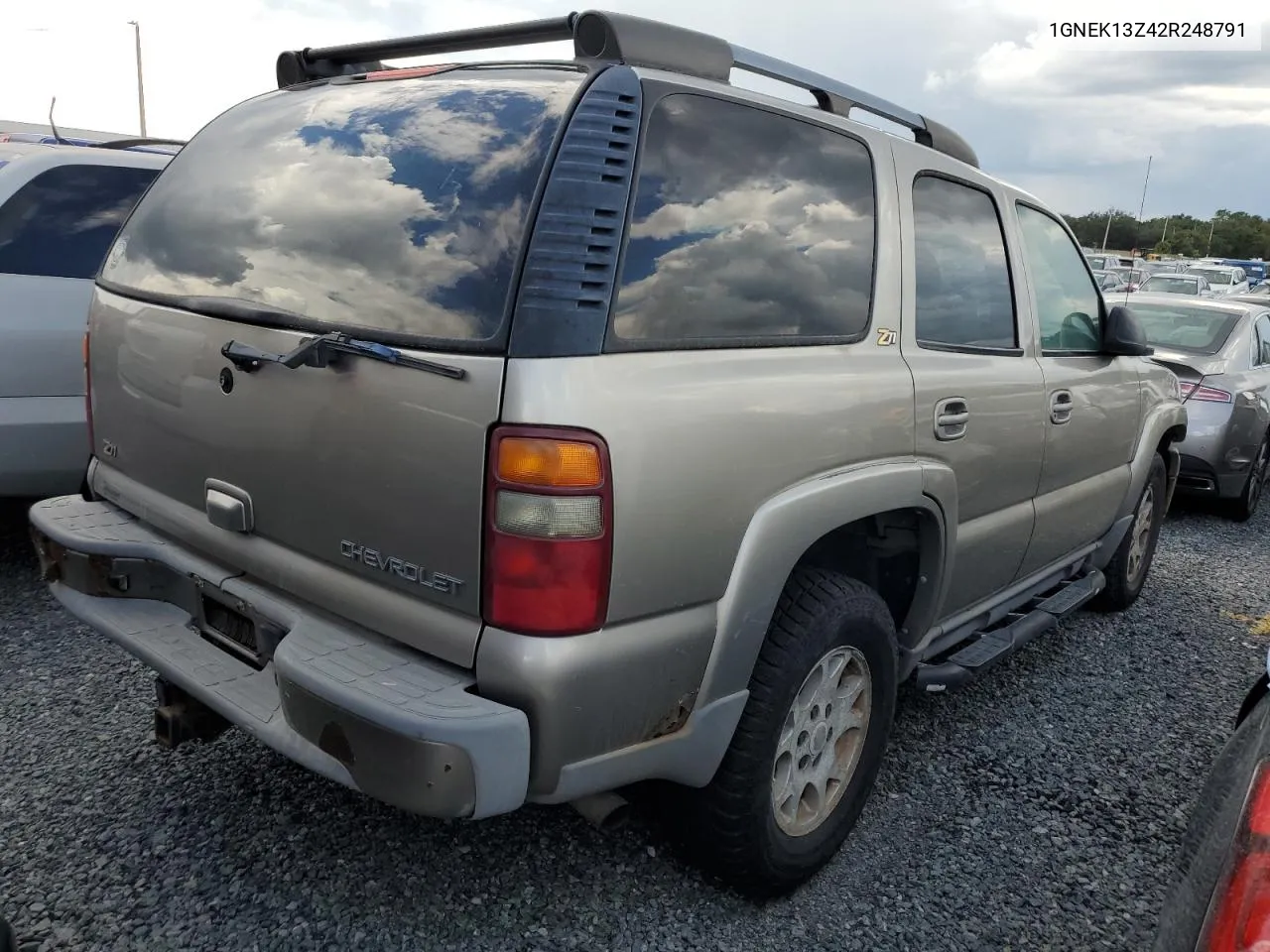 2002 Chevrolet Tahoe K1500 VIN: 1GNEK13Z42R248791 Lot: 74087854