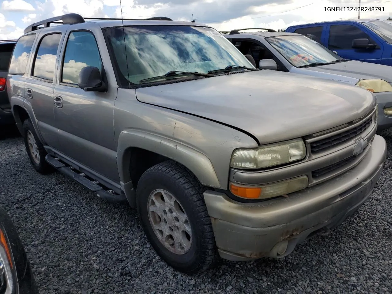 2002 Chevrolet Tahoe K1500 VIN: 1GNEK13Z42R248791 Lot: 74087854