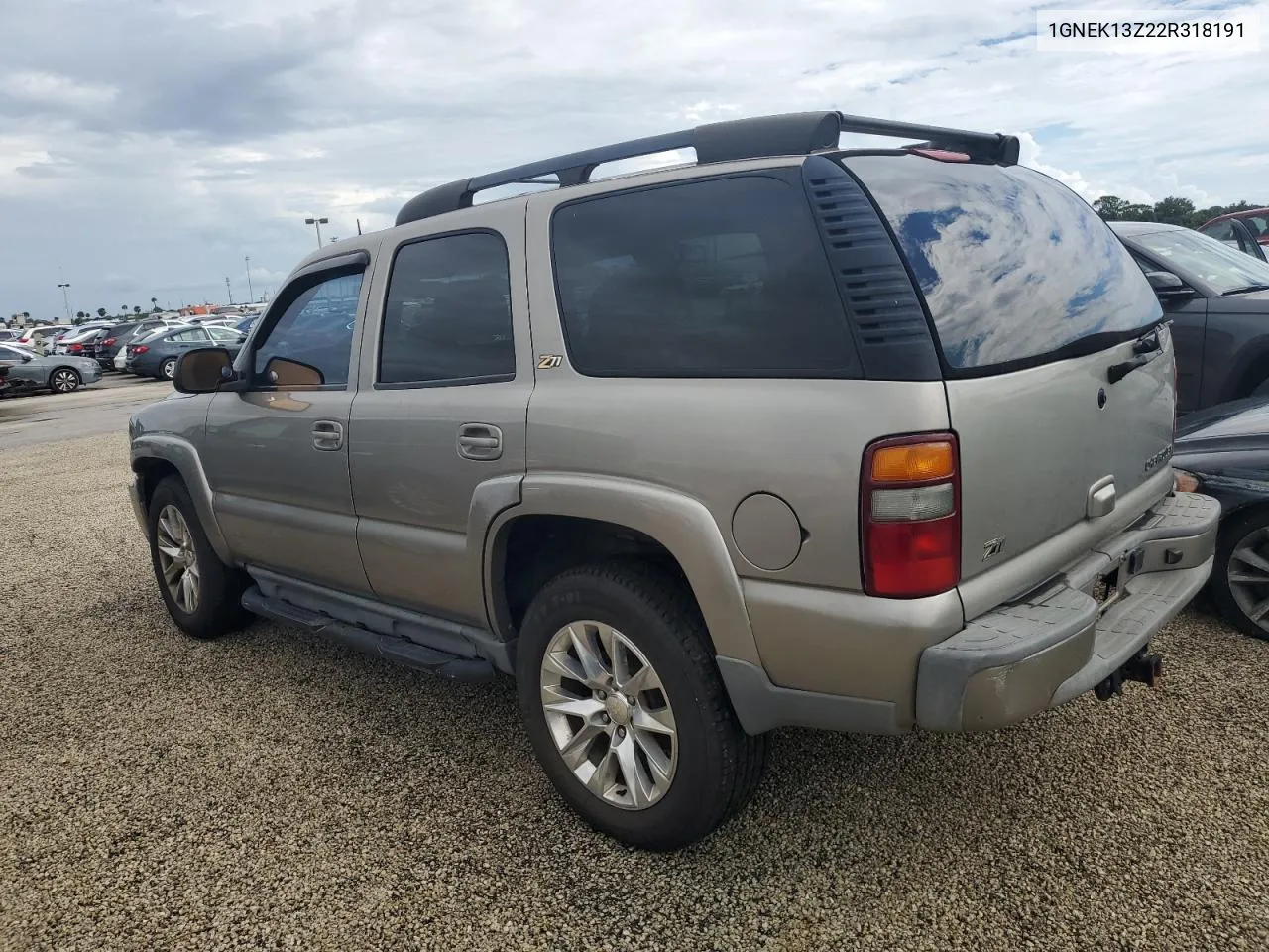 2002 Chevrolet Tahoe K1500 VIN: 1GNEK13Z22R318191 Lot: 74220284