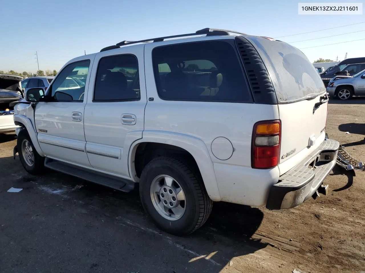 2002 Chevrolet Tahoe K1500 VIN: 1GNEK13ZX2J211601 Lot: 74288134