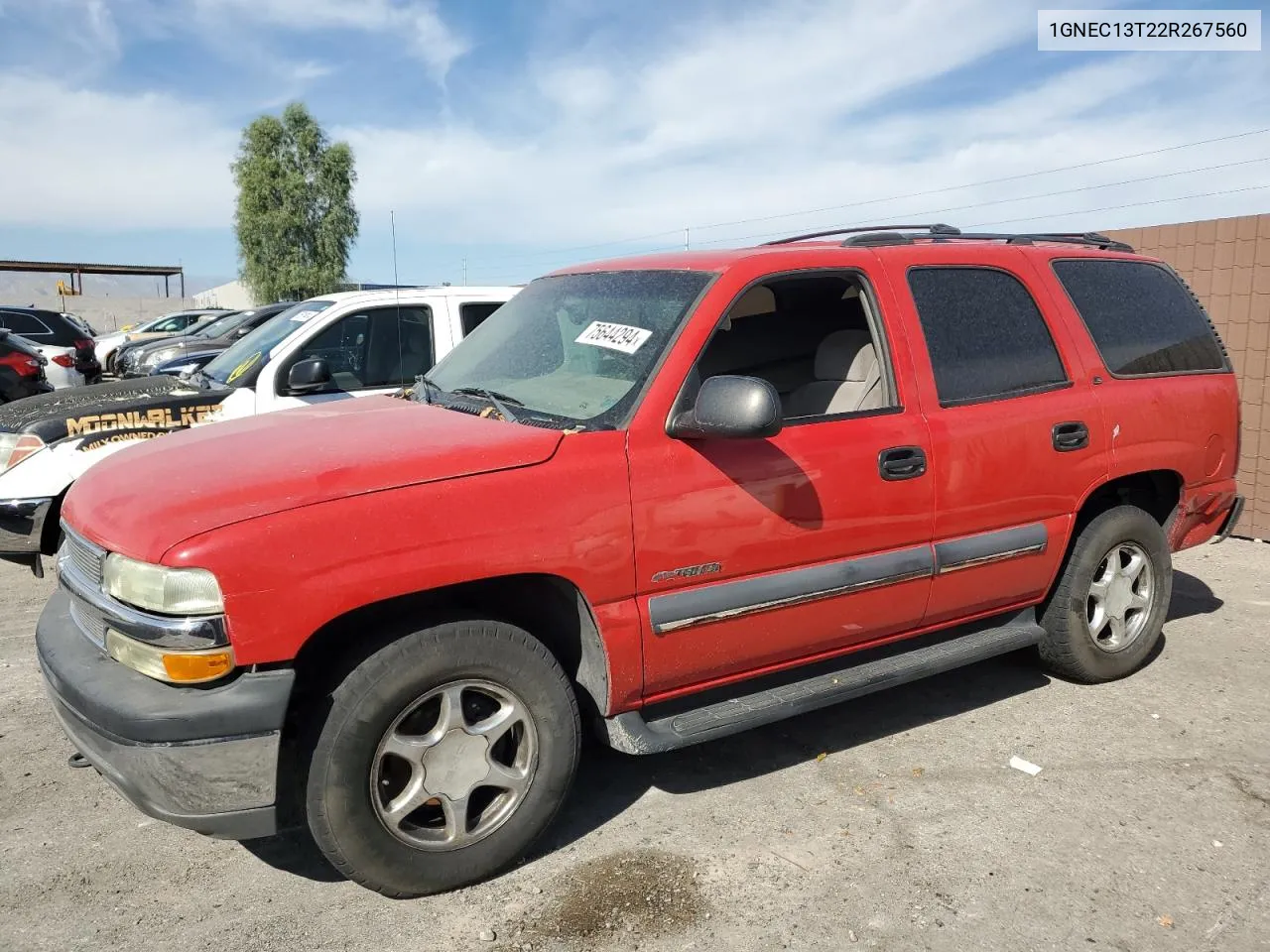 1GNEC13T22R267560 2002 Chevrolet Tahoe C1500