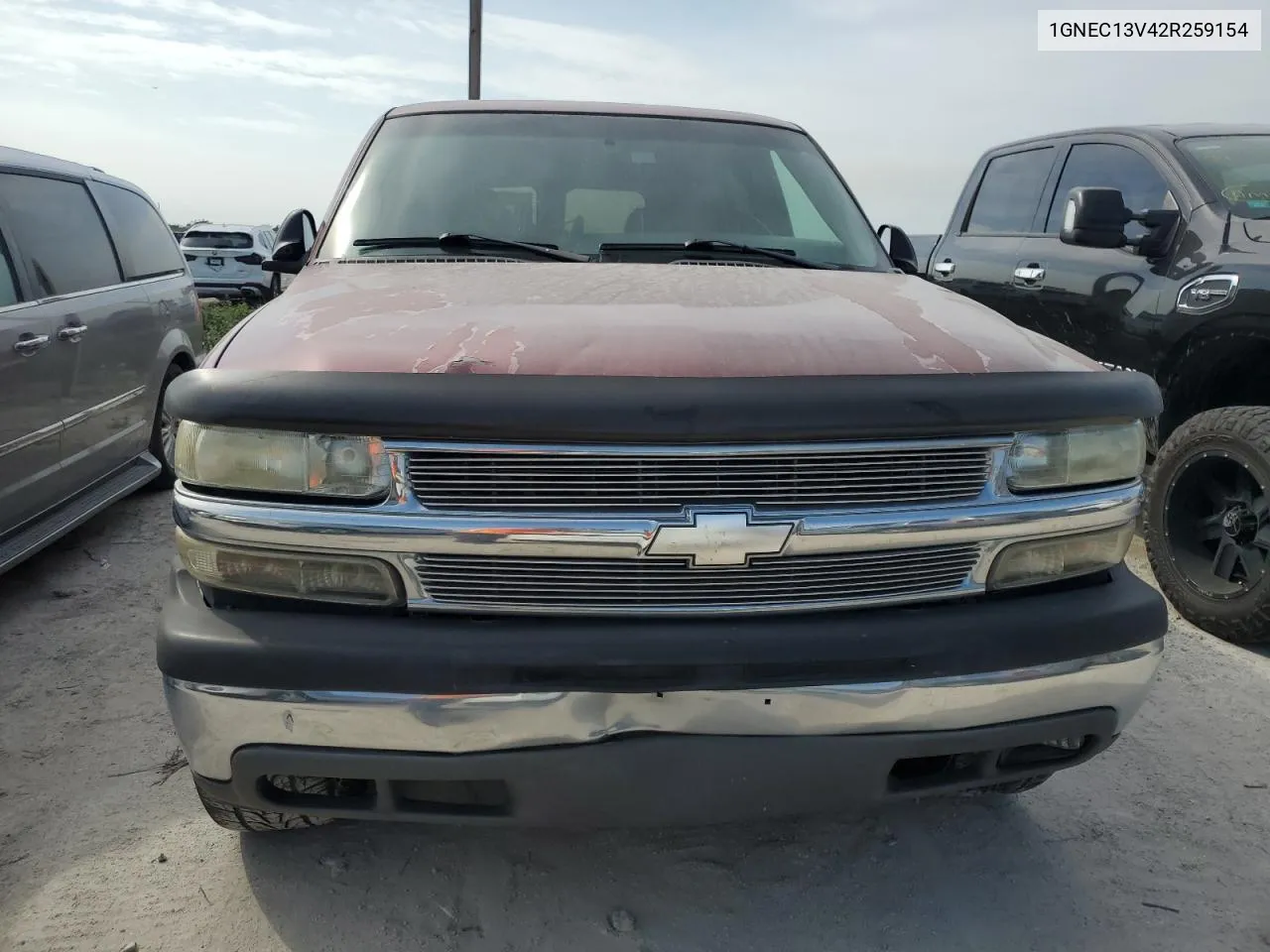 2002 Chevrolet Tahoe C1500 VIN: 1GNEC13V42R259154 Lot: 75911714