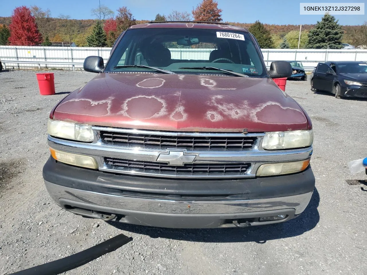 2002 Chevrolet Tahoe K1500 VIN: 1GNEK13Z12J327298 Lot: 76801264