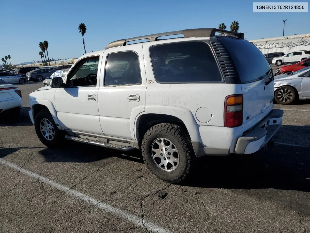 2002 Chevrolet Tahoe K1500 VIN: 1GNEK13T62R124856 Lot: 77580544