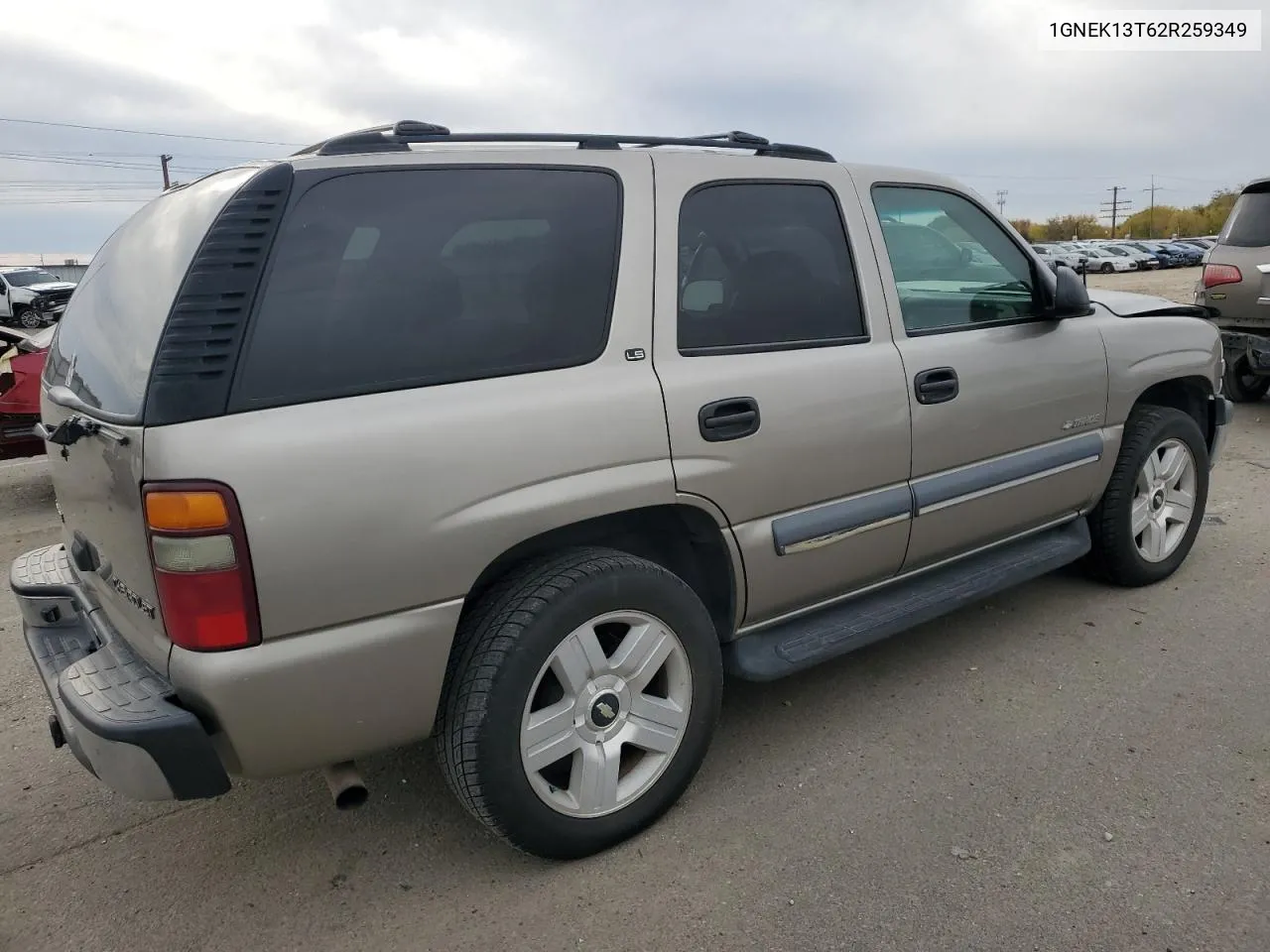 2002 Chevrolet Tahoe K1500 VIN: 1GNEK13T62R259349 Lot: 77709234