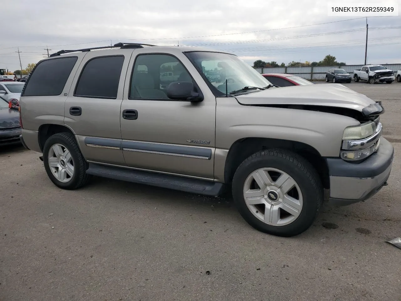 2002 Chevrolet Tahoe K1500 VIN: 1GNEK13T62R259349 Lot: 77709234