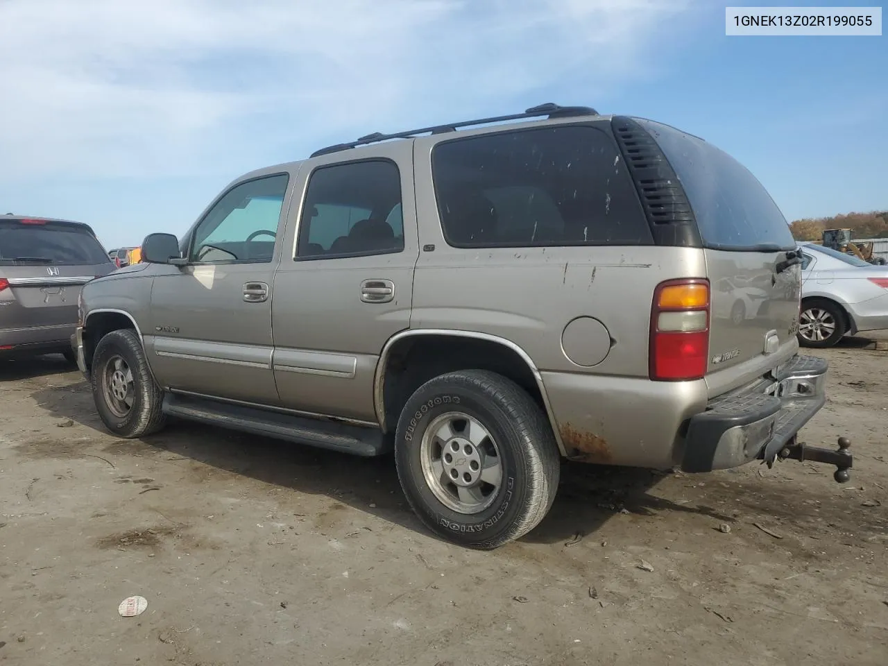 2002 Chevrolet Tahoe K1500 VIN: 1GNEK13Z02R199055 Lot: 77883274