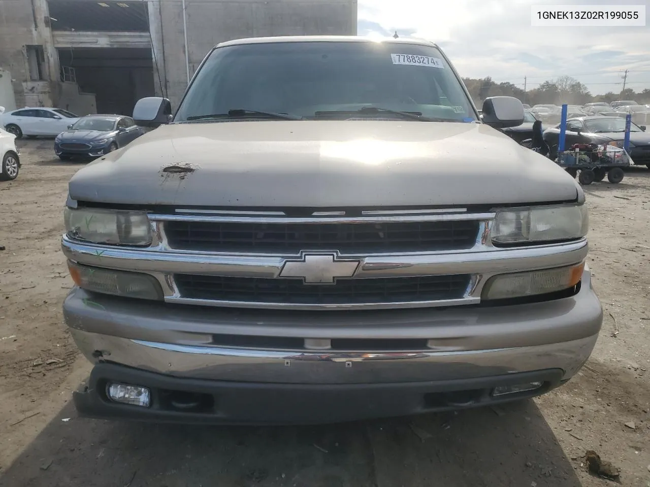 2002 Chevrolet Tahoe K1500 VIN: 1GNEK13Z02R199055 Lot: 77883274