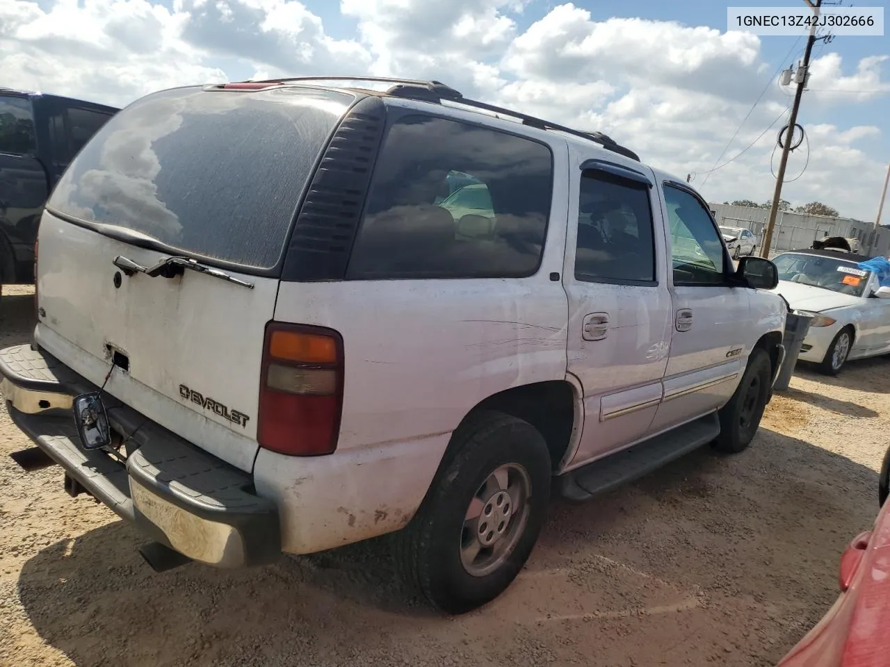 2002 Chevrolet Tahoe C1500 VIN: 1GNEC13Z42J302666 Lot: 78195804