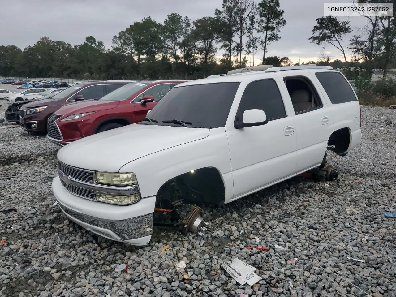 2002 Chevrolet Tahoe C1500 VIN: 1GNEC13Z42J287652 Lot: 78236994