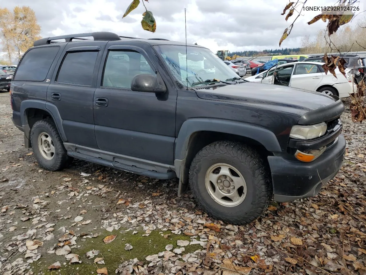 2002 Chevrolet Tahoe K1500 VIN: 1GNEK13Z92R124726 Lot: 78552614