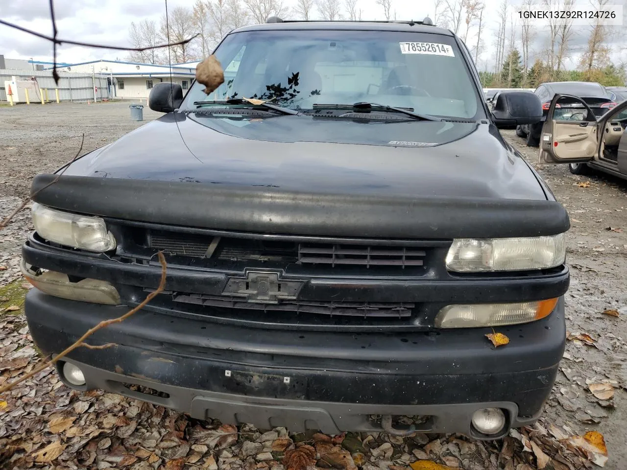 2002 Chevrolet Tahoe K1500 VIN: 1GNEK13Z92R124726 Lot: 78552614