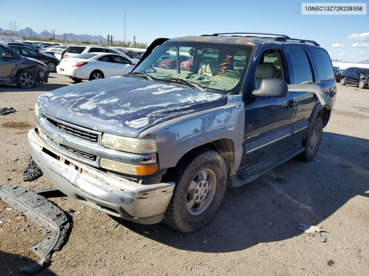 2002 Chevrolet Tahoe C1500 VIN: 1GNEC13Z72R238558 Lot: 79904914