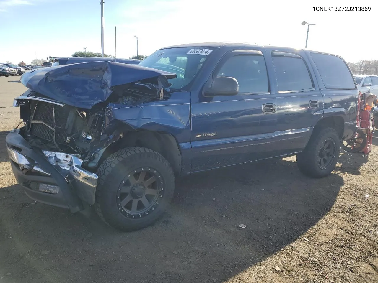 2002 Chevrolet Tahoe K1500 VIN: 1GNEK13Z72J213869 Lot: 80307664