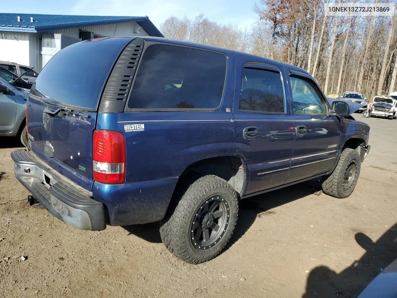 2002 Chevrolet Tahoe K1500 VIN: 1GNEK13Z72J213869 Lot: 80307664