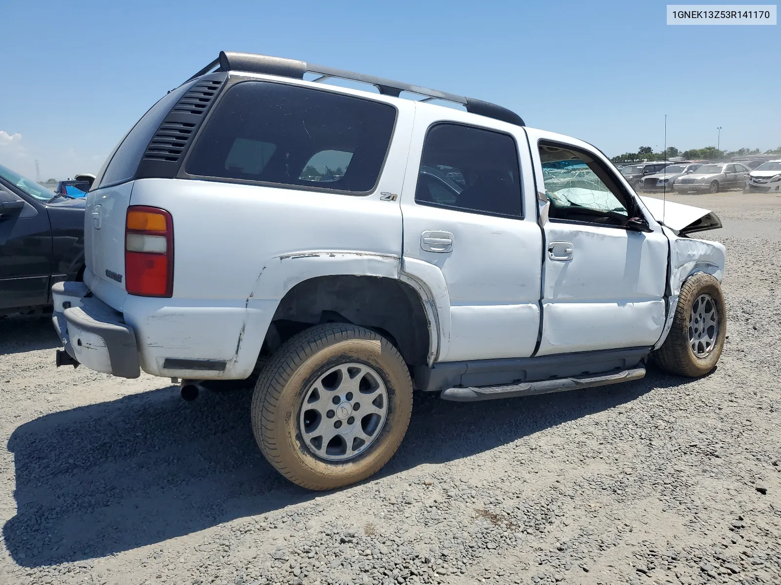 2003 Chevrolet Tahoe K1500 VIN: 1GNEK13Z53R141170 Lot: 54648564