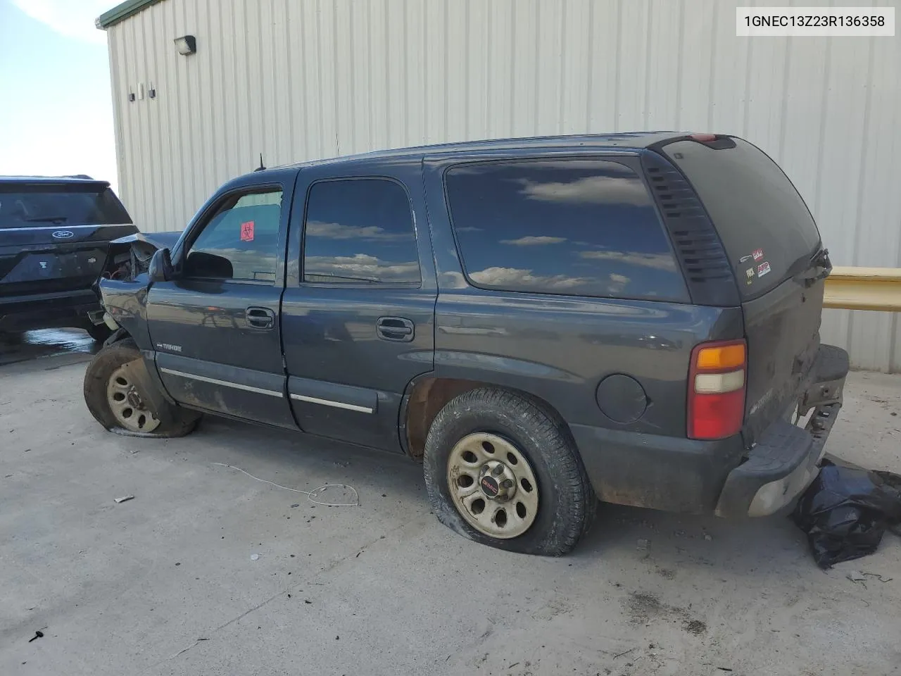 2003 Chevrolet Tahoe C1500 VIN: 1GNEC13Z23R136358 Lot: 54702184