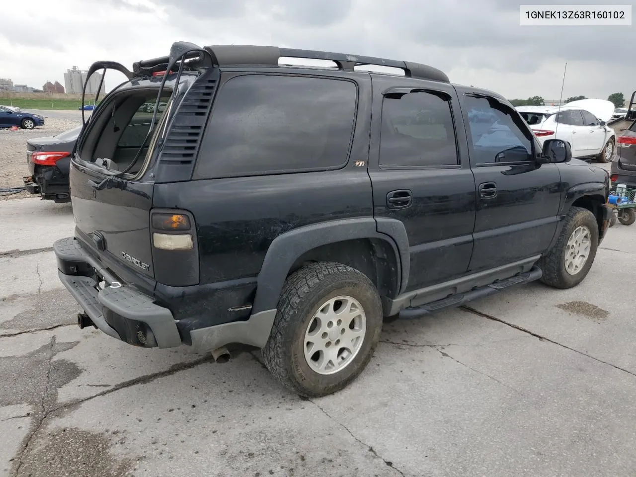 2003 Chevrolet Tahoe K1500 VIN: 1GNEK13Z63R160102 Lot: 55401874