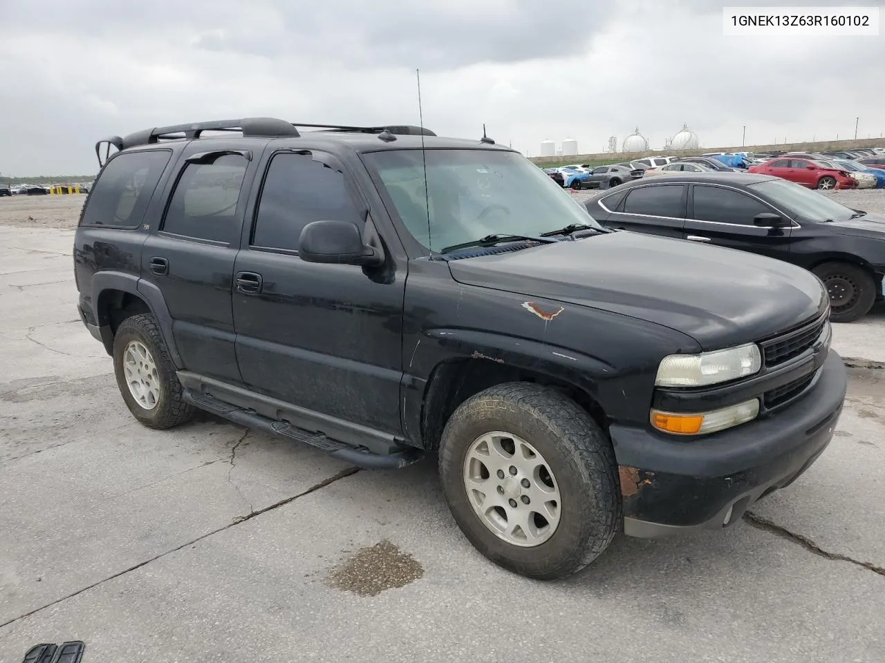 2003 Chevrolet Tahoe K1500 VIN: 1GNEK13Z63R160102 Lot: 55401874