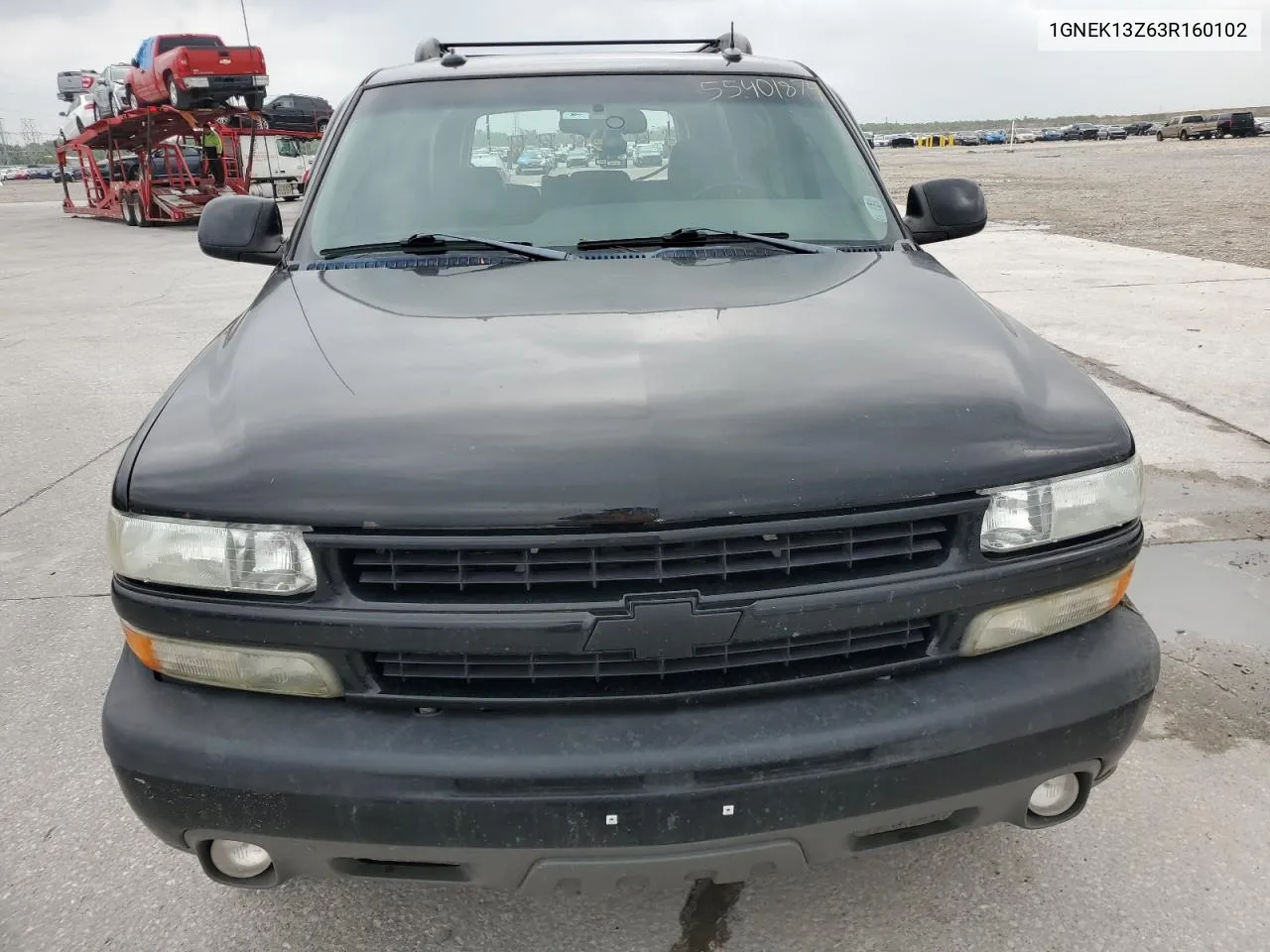 2003 Chevrolet Tahoe K1500 VIN: 1GNEK13Z63R160102 Lot: 55401874