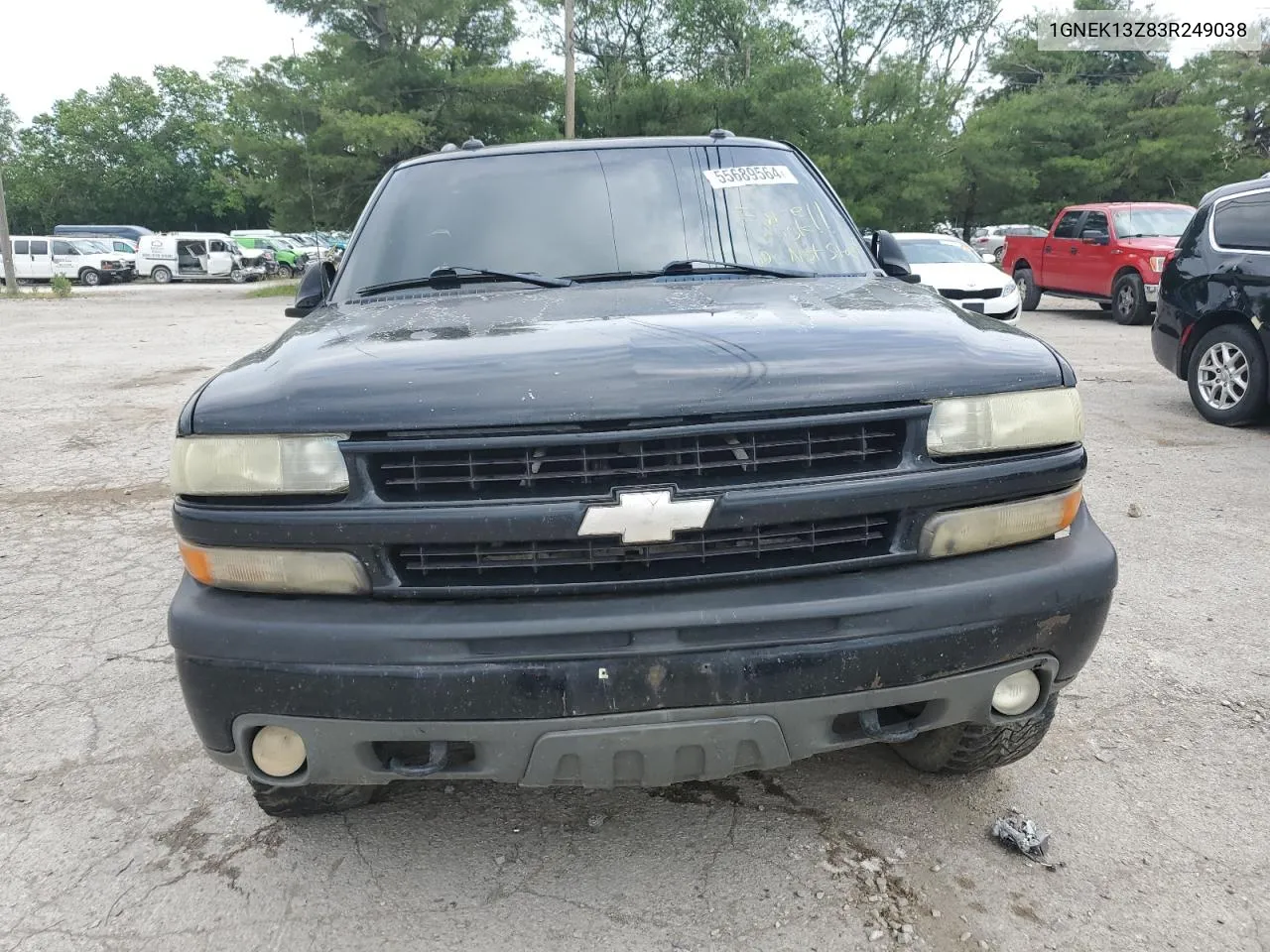 2003 Chevrolet Tahoe K1500 VIN: 1GNEK13Z83R249038 Lot: 55689564