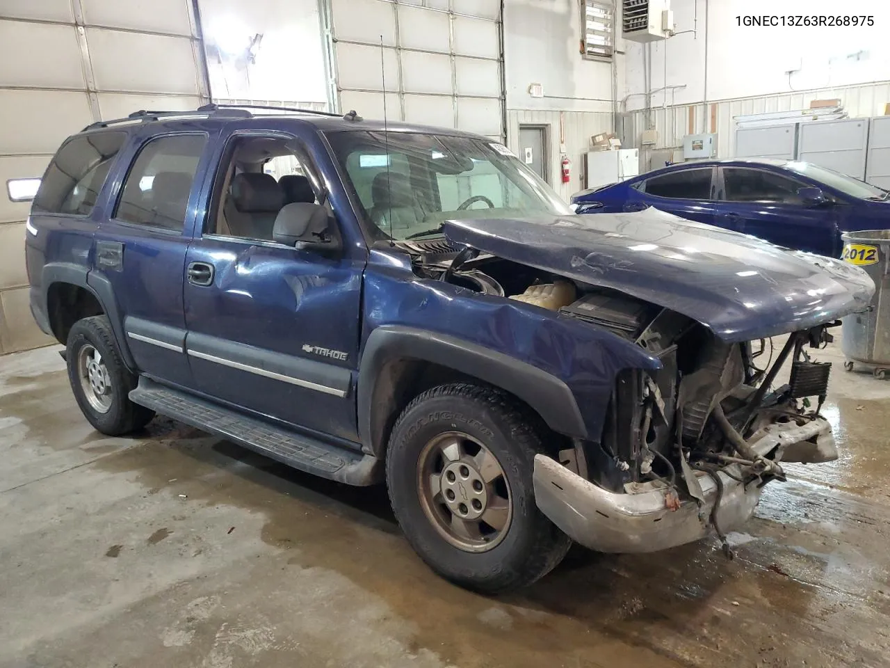 2003 Chevrolet Tahoe C1500 VIN: 1GNEC13Z63R268975 Lot: 57677694