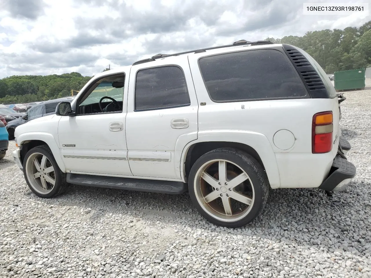 2003 Chevrolet Tahoe C1500 VIN: 1GNEC13Z93R198761 Lot: 59653274