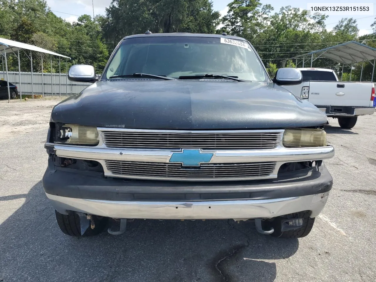 1GNEK13Z53R151553 2003 Chevrolet Tahoe K1500