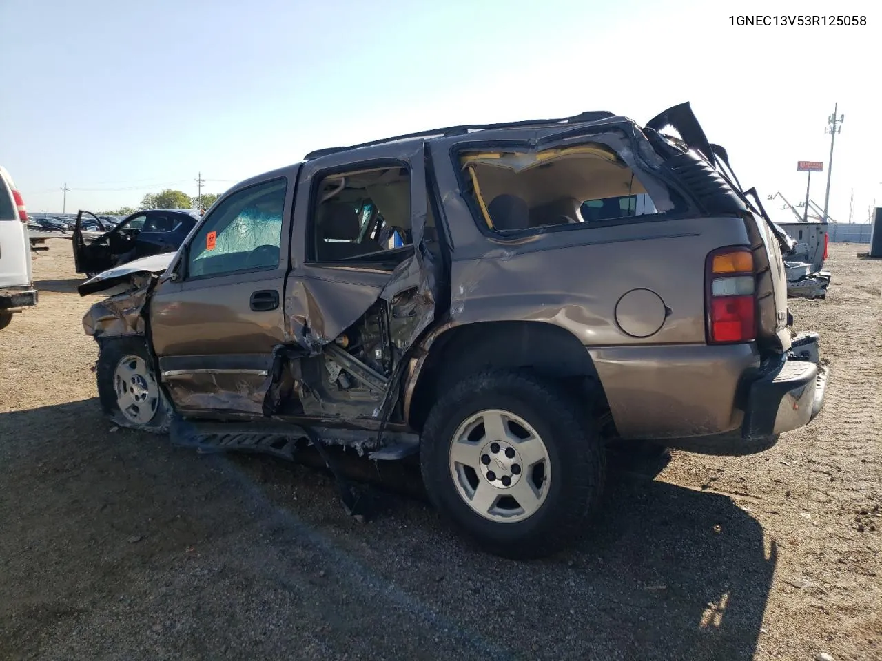 2003 Chevrolet Tahoe C1500 VIN: 1GNEC13V53R125058 Lot: 65245434