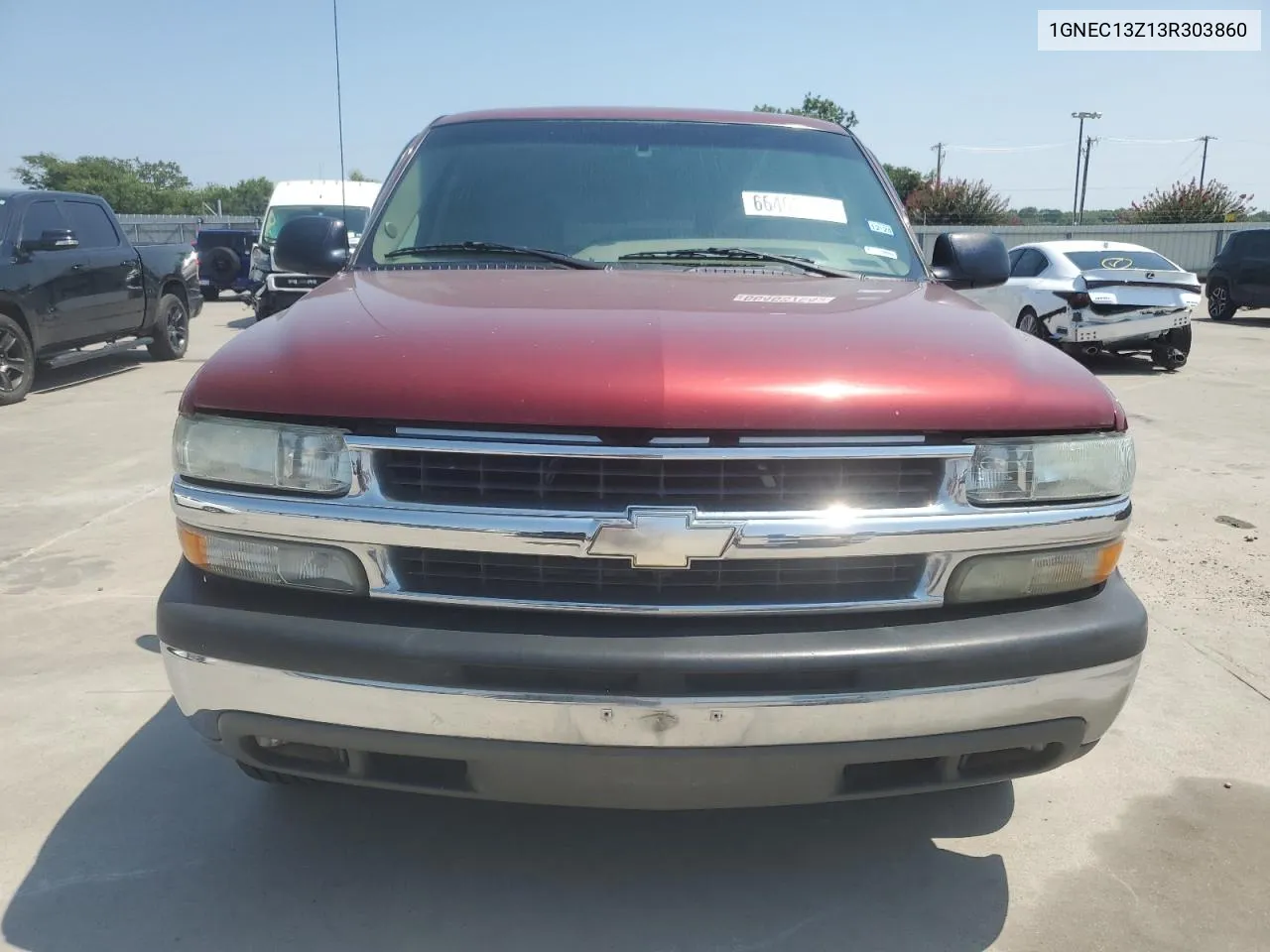 2003 Chevrolet Tahoe C1500 VIN: 1GNEC13Z13R303860 Lot: 66463764