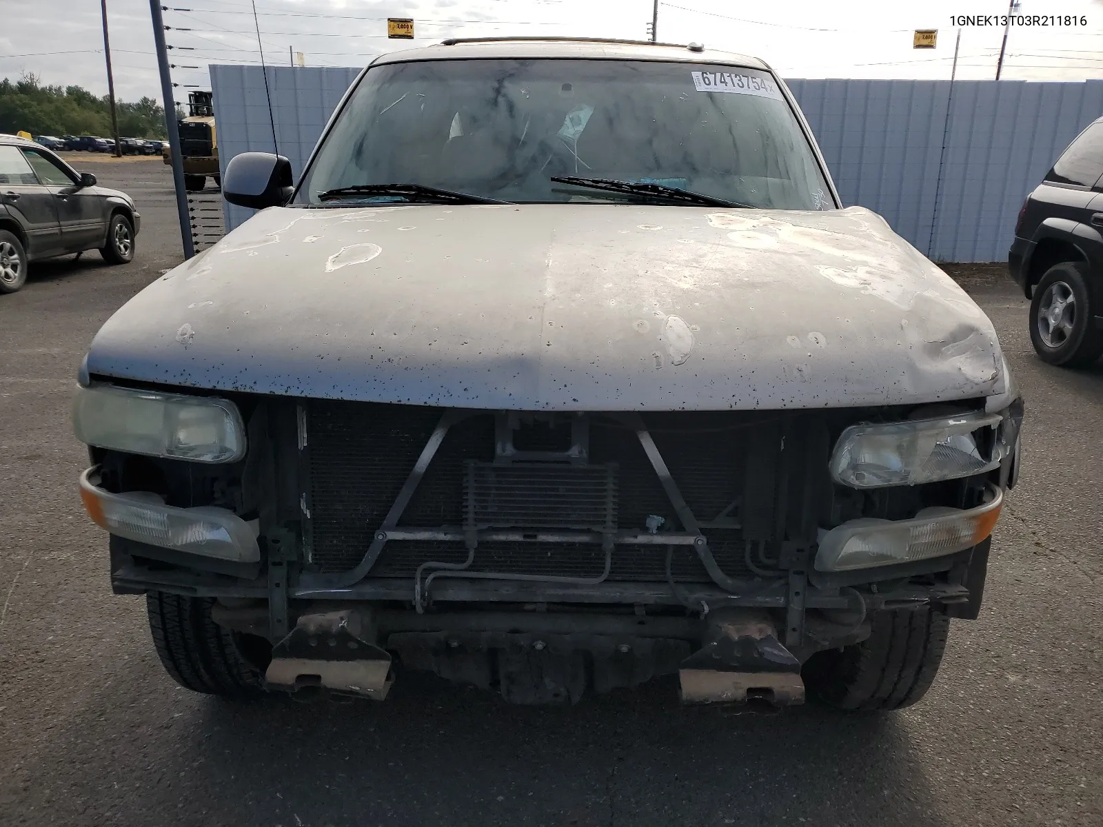 1GNEK13T03R211816 2003 Chevrolet Tahoe K1500