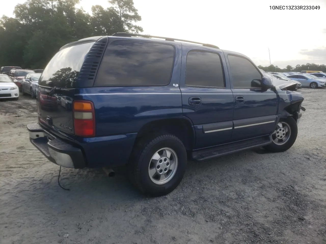 2003 Chevrolet Tahoe C1500 VIN: 1GNEC13Z33R233049 Lot: 67746654