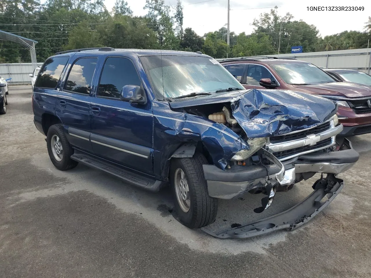 2003 Chevrolet Tahoe C1500 VIN: 1GNEC13Z33R233049 Lot: 67746654