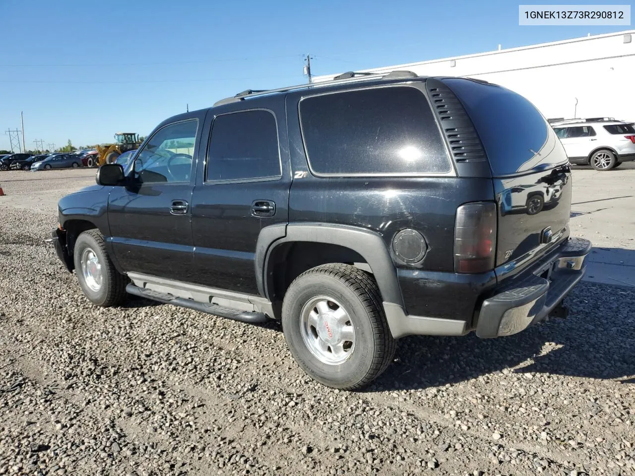 2003 Chevrolet Tahoe K1500 VIN: 1GNEK13Z73R290812 Lot: 68294454