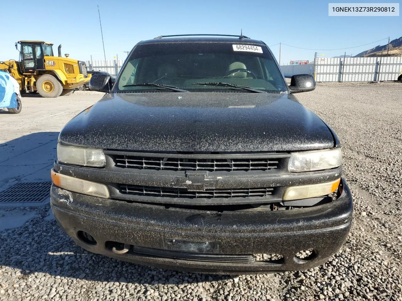 2003 Chevrolet Tahoe K1500 VIN: 1GNEK13Z73R290812 Lot: 68294454