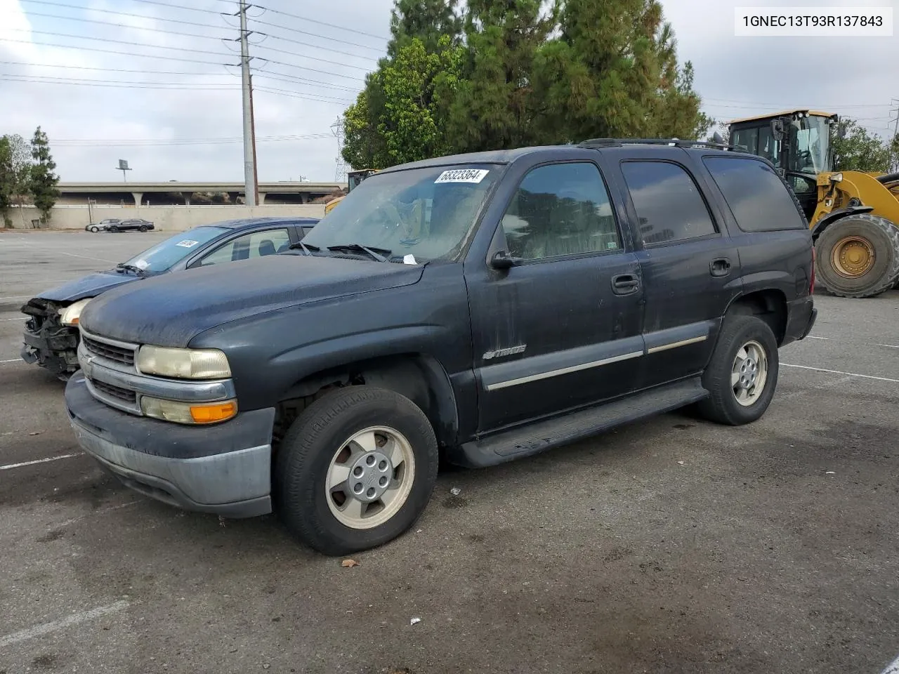 1GNEC13T93R137843 2003 Chevrolet Tahoe C1500