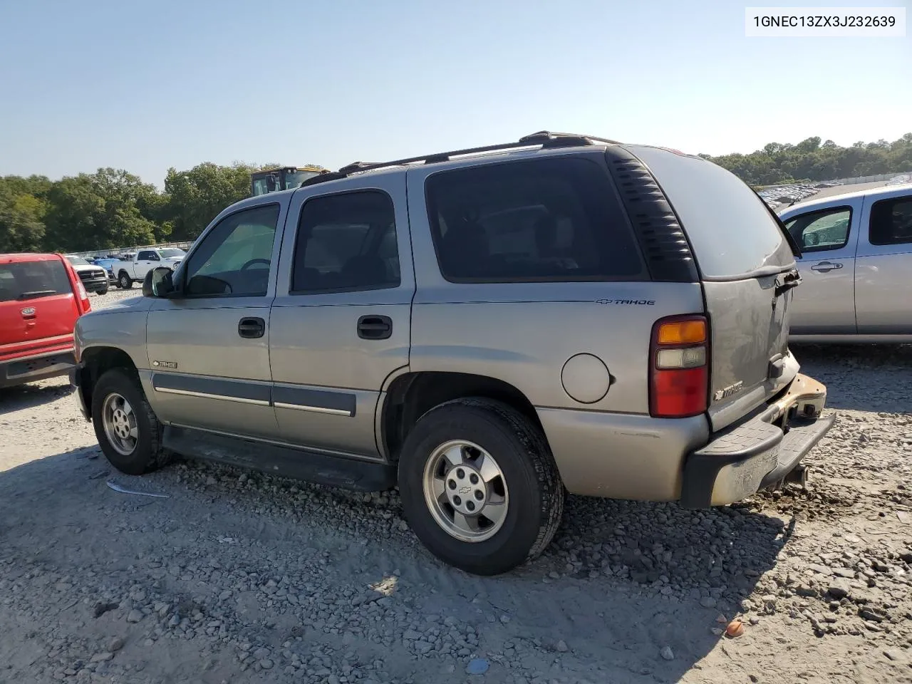 1GNEC13ZX3J232639 2003 Chevrolet Tahoe C1500