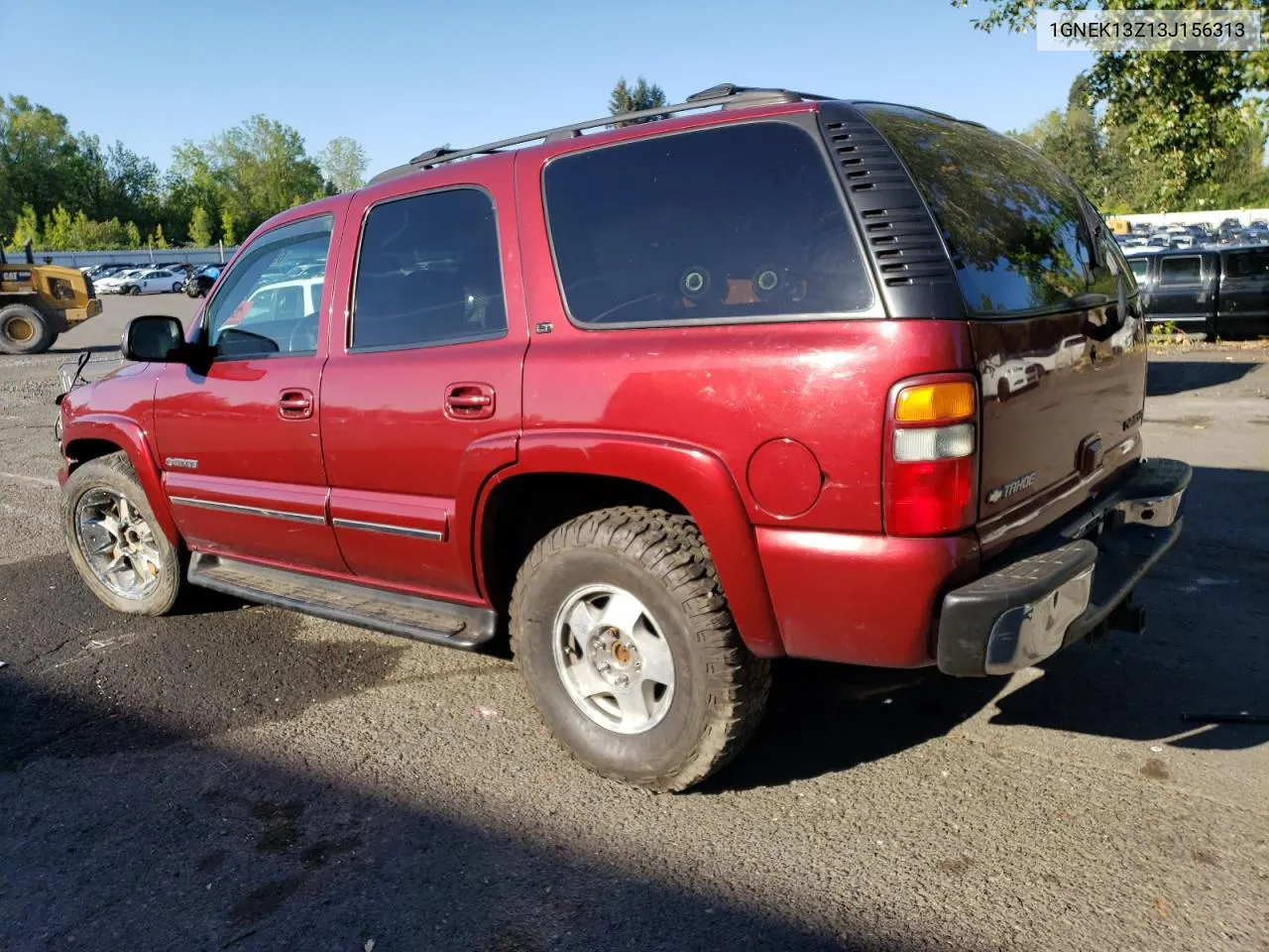 2003 Chevrolet Tahoe K1500 VIN: 1GNEK13Z13J156313 Lot: 69789414