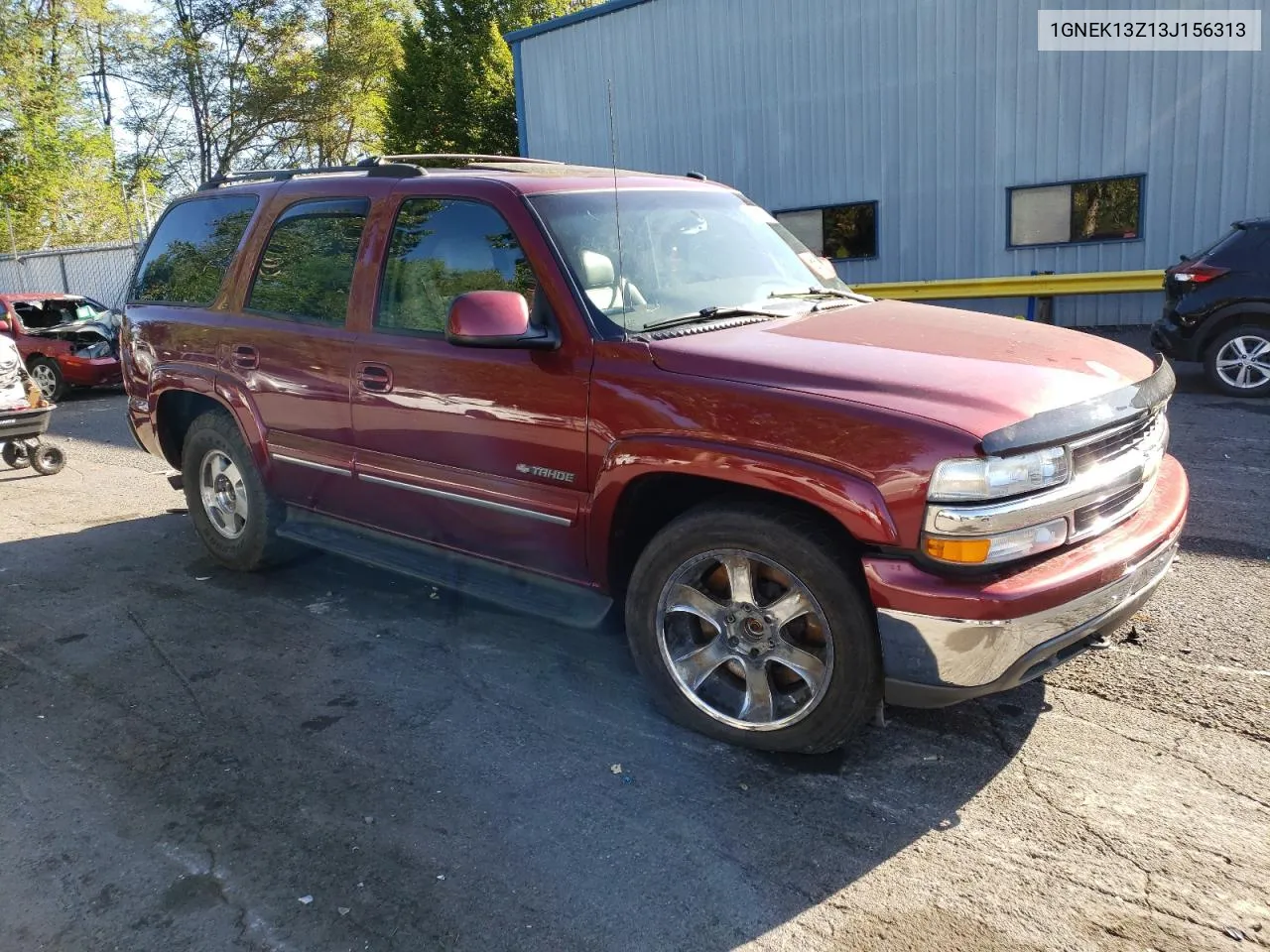 2003 Chevrolet Tahoe K1500 VIN: 1GNEK13Z13J156313 Lot: 69789414