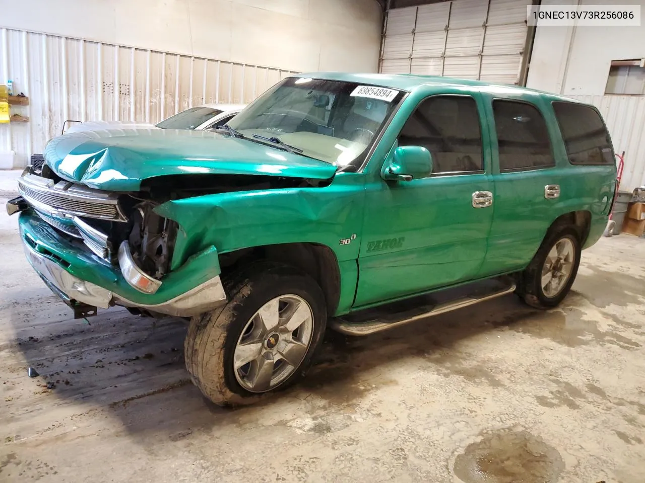 2003 Chevrolet Tahoe C1500 VIN: 1GNEC13V73R256086 Lot: 69854894