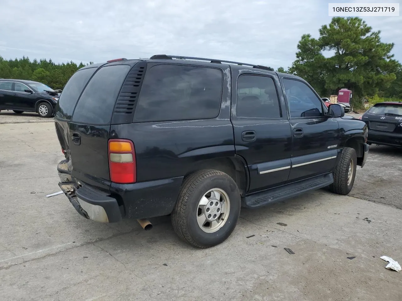 2003 Chevrolet Tahoe C1500 VIN: 1GNEC13Z53J271719 Lot: 70214584