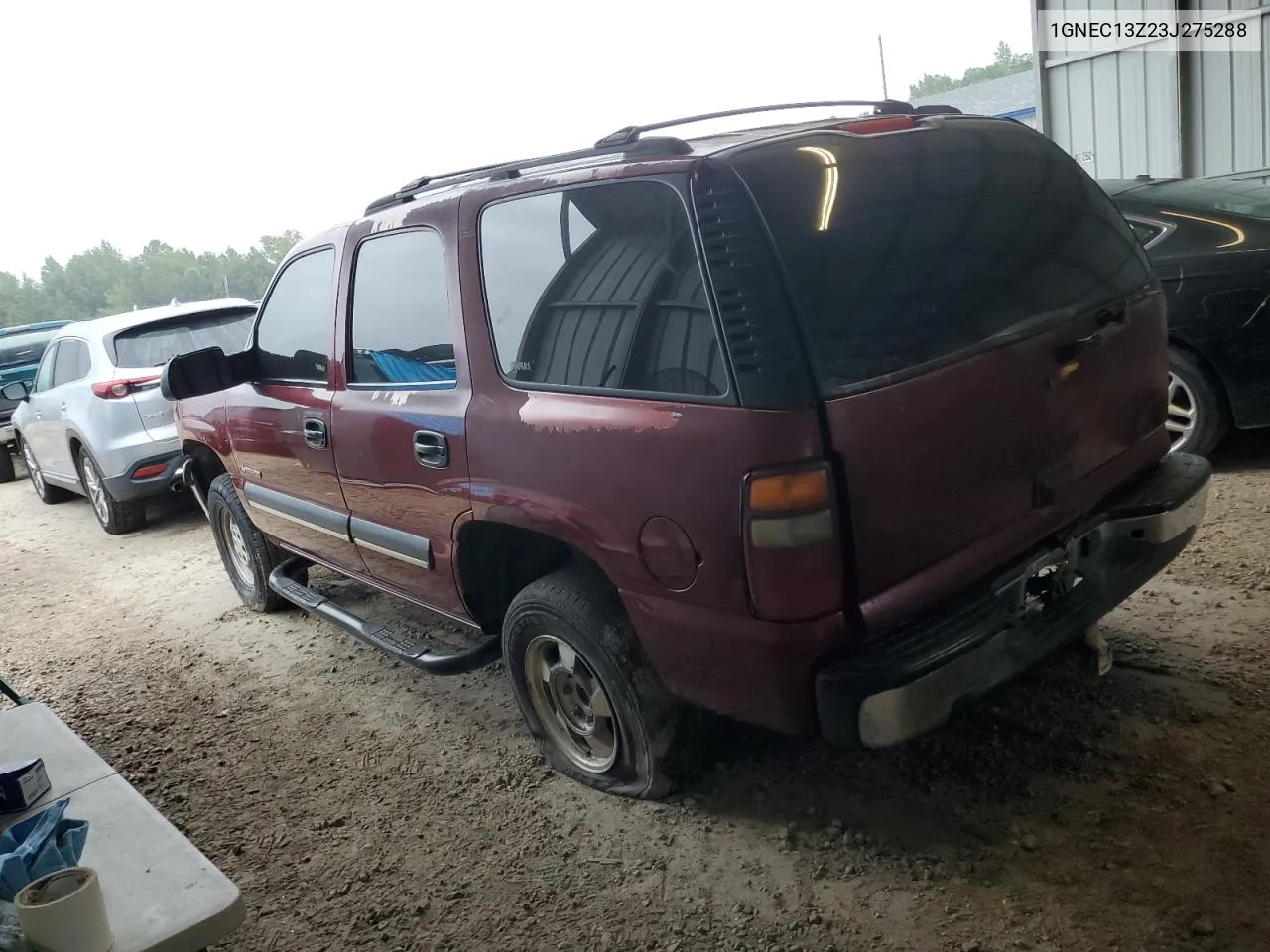 2003 Chevrolet Tahoe C1500 VIN: 1GNEC13Z23J275288 Lot: 70260654