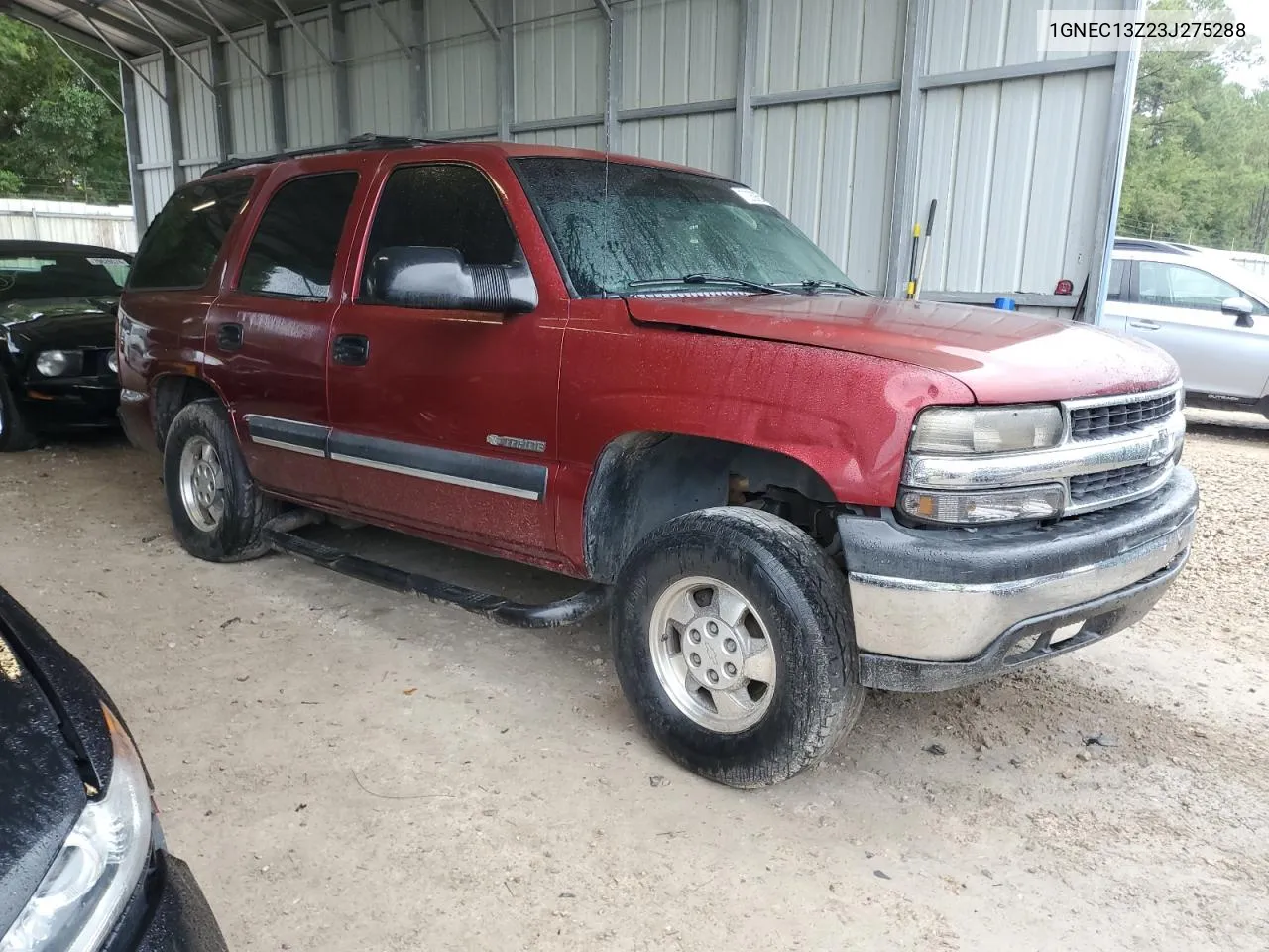 2003 Chevrolet Tahoe C1500 VIN: 1GNEC13Z23J275288 Lot: 70260654