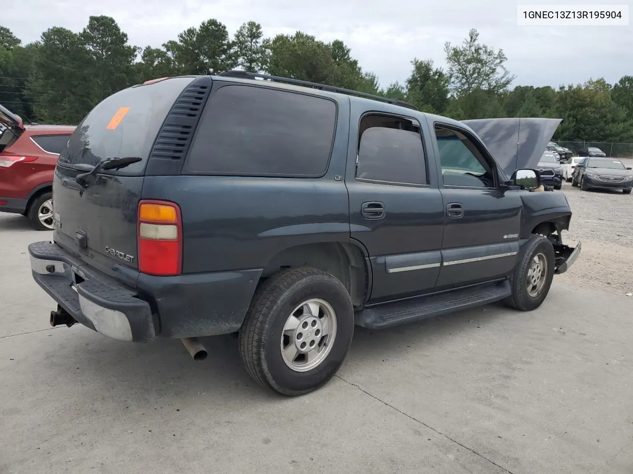 2003 Chevrolet Tahoe C1500 VIN: 1GNEC13Z13R195904 Lot: 70277884