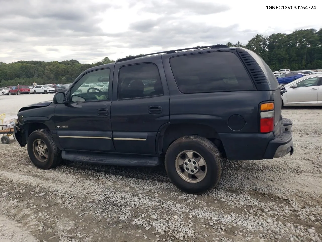 2003 Chevrolet Tahoe C1500 VIN: 1GNEC13V03J264724 Lot: 70895294