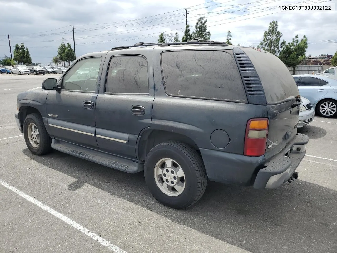 2003 Chevrolet Tahoe C1500 VIN: 1GNEC13T83J332122 Lot: 71106084