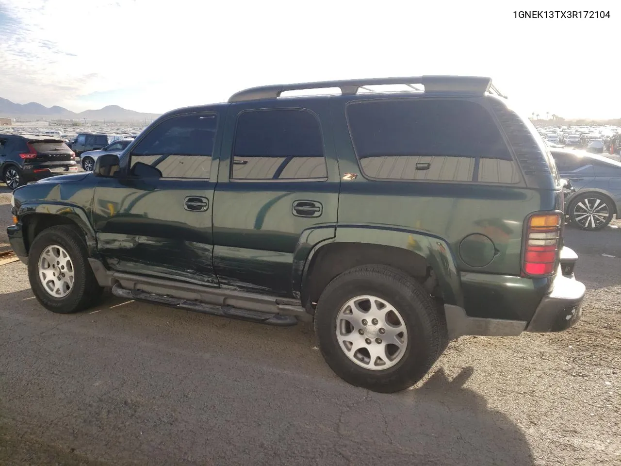 2003 Chevrolet Tahoe K1500 VIN: 1GNEK13TX3R172104 Lot: 71269504