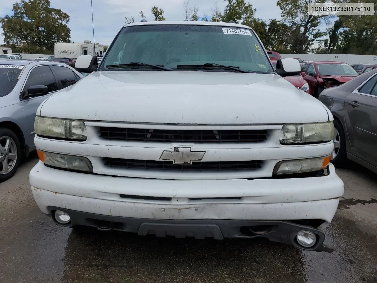 1GNEK13Z33R175110 2003 Chevrolet Tahoe K1500