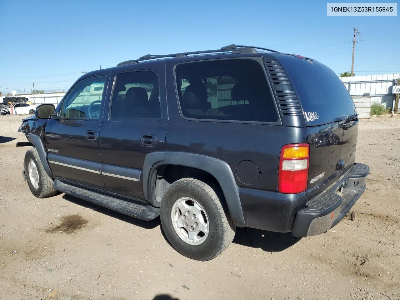 2003 Chevrolet Tahoe K1500 VIN: 1GNEK13Z53R155845 Lot: 71779964